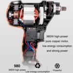 Car Beauty Sealing Glaze Polishing Machine Tile Repair Waxing Machine With Sponge Set - Image 5