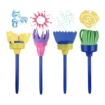 47 In 1 Childrens Art Painting Set EVA Sponge Early Education Graffiti Painting Supplies - Image 5