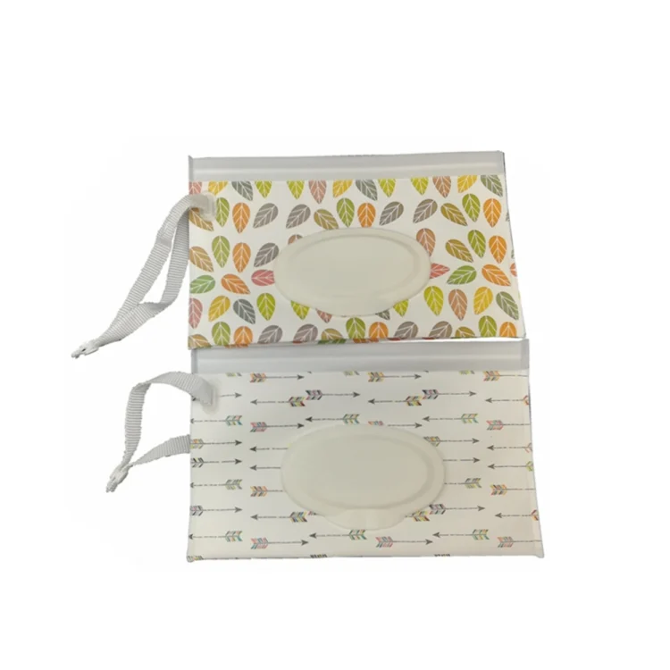 TBD0385668001A_2.webp Portable Pouch Clutch Outdoor Carrying Bag Reusable Refillable EVA Towel Slim Paper Wet Wipe Bag, Size: 22.3x13.5+2.5cm - Image 3