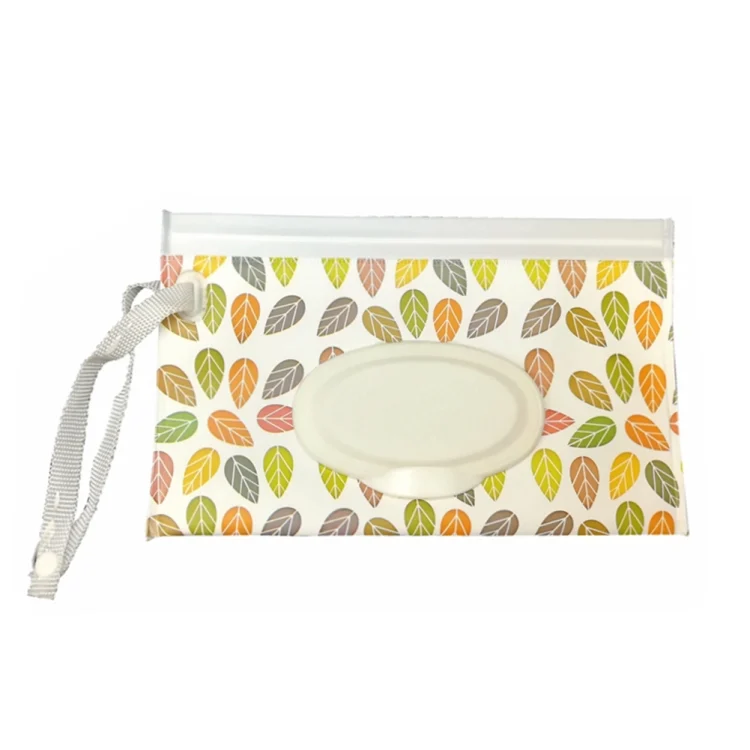 TBD0385668001A_3.webp Portable Pouch Clutch Outdoor Carrying Bag Reusable Refillable EVA Towel Slim Paper Wet Wipe Bag, Size: 22.3x13.5+2.5cm - Image 4