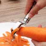 Stainless Steel Peeler Fruit Knife Planer Multi-function Kitchen Scraper Potato Peeling Knife - Image 5