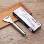 Stainless Steel Peeler Fruit Knife Planer Multi-function Kitchen Scraper Potato Peeling Knife - Image 6