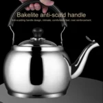 Stainless Steel Kettle Extra Thick Whistle Burning Kettle Home Teapot Large Capacity - Image 3