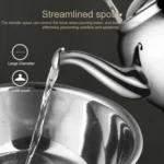 Stainless Steel Kettle Extra Thick Whistle Burning Kettle Home Teapot Large Capacity - Image 6