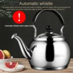 Stainless Steel Kettle Extra Thick Whistle Burning Kettle Home Teapot Large Capacity - Image 7