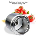 Jiadabao Stainless Steel Vacuum Insulation Simmering Pot Portable Insulation Rice Pot - Image 4