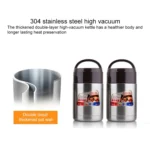 Jiadabao Stainless Steel Vacuum Insulation Simmering Pot Portable Insulation Rice Pot - Image 5