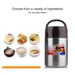 Jiadabao Stainless Steel Vacuum Insulation Simmering Pot Portable Insulation Rice Pot - Image 8