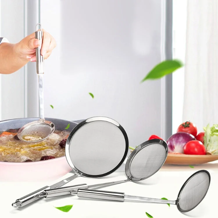 TBD0386242001_8.webp Stainless Steel Fruit Juice Soy Milk Oil Case Hot Pot Flour Dregs Filter Grease Leak - Image 9