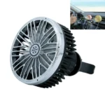 Car Vent Fan Multi-function USB Interface Mini LED Lamp Car Fan - Image 2