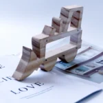 Wooden Forklift Hollowed Out Piggy Bank Children Gift - Image 3