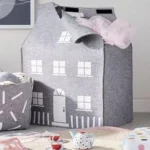 Handmade Kindergarten Children Clothing Store Storage Barrel Felt Storage Box Toys Storage Box - Image 4