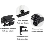 Wardrobe Hardware Push-Pull Hanging Rod Clothes Rail - Image 2