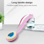 Hanging Long Handle Bath Brush Soft Fur Wash Adult Massage Rub Back Brush - Image 4