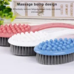Hanging Long Handle Bath Brush Soft Fur Wash Adult Massage Rub Back Brush - Image 6