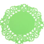 10 PCS Lace Flower Hot Coaster Silicone Cup Pad Slip Insulation Pad Cup Mat Pad Hot Drink Holder - Image 2