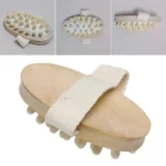 Soothing Body Massage Brush Wood Balloon Cushion Massager - Image 2