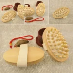 Soothing Body Massage Brush Wood Balloon Cushion Massager - Image 3