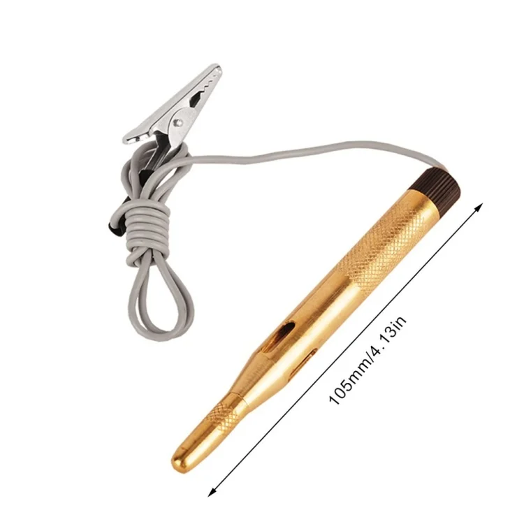 TBD03913777_1.webp 2 PCS 6-24V Copper Electric Pen General Test Light Automotive Circuit Test Pencil - Image 2