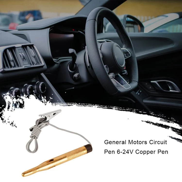 TBD03913777_2.webp 2 PCS 6-24V Copper Electric Pen General Test Light Automotive Circuit Test Pencil - Image 3