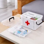 Family Medical Box Multi-layer Medical Emergency Medicine Storage Box Household Plastic Medicine Box - Image 2