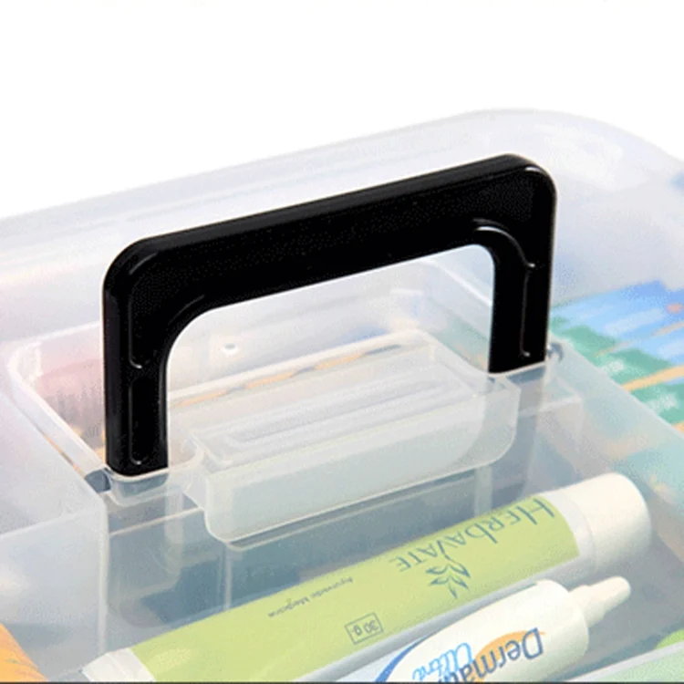 TBD0392193602A_4.webp Family Medical Box Multi-layer Medical Emergency Medicine Storage Box Household Plastic Medicine Box - Image 5