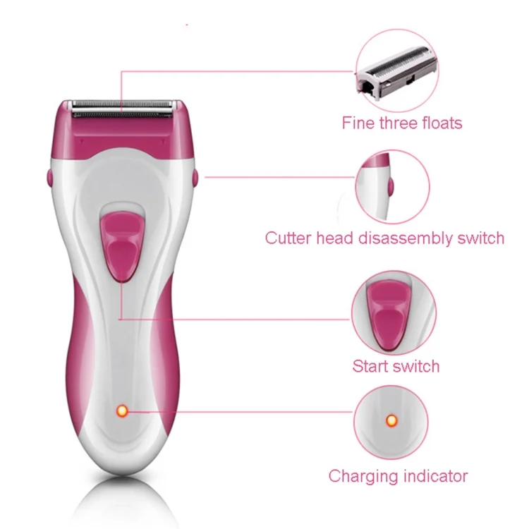 TBD03927023_1.webp Women Body Hair Remover Trimmer Waterproof Rechargeable for Face Body - Image 2