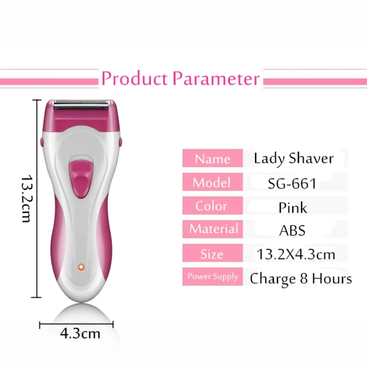 TBD03927023_4.webp Women Body Hair Remover Trimmer Waterproof Rechargeable for Face Body - Image 5