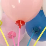 100 PCS Balloon Bracket with Plastic Rod Bracket Party Decoration Latex Balloon Stick - Image 3