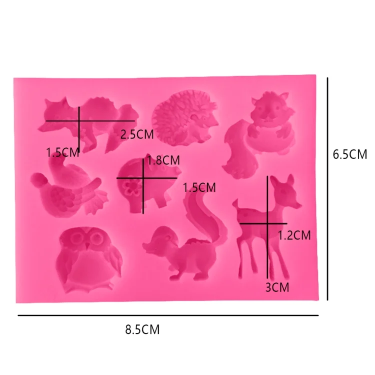 TBD03939013_4.webp Animals Silicone Mold Cake Decorating Tools Pastry Baking Chocolate Soap Mold - Image 5