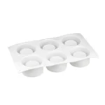 3D Silicone 6 Holes Cake Mold Baking Pastry Mousse Chocolate Mold - Image 2