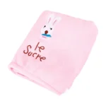 3 PCS Cute Cartoon Rabbit Thick Microfiber Absorbent Dry Hair Cap - Image 2