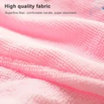 3 PCS Cute Cartoon Rabbit Thick Microfiber Absorbent Dry Hair Cap - Image 4