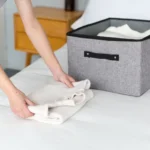 Nonwoven Storage Box Zipper Foldable Underwear Bra Socks Container Drawer Sundries Clothes Home Storage Bag - Image 3