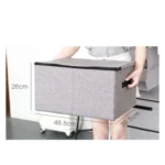 Nonwoven Storage Box Zipper Foldable Underwear Bra Socks Container Drawer Sundries Clothes Home Storage Bag - Image 7