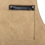 Washed Canvas Apron Chef Cafe Shop BBQ Hairdresser Aprons - Image 4