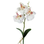 Decorative Landscaping Round Pot Three Flowers Phalaenopsis Bonsai Simulation Potted Plants - Image 4
