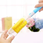 7PCS/Set Bottle Sponge Cleaning Brush Tools Straw Brush Set - Image 8