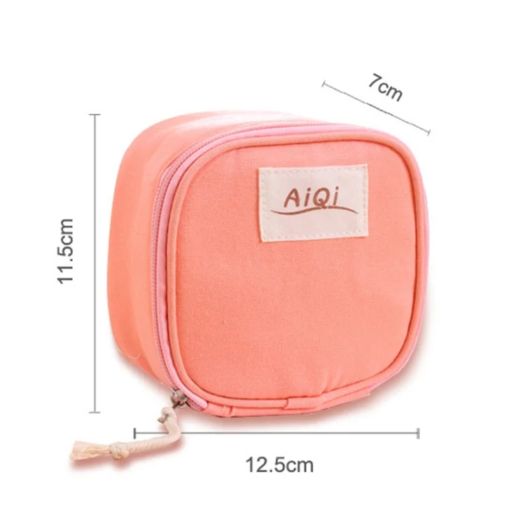 TBD0396355301A_1.webp AIQI Multi-functional Wet Reusable Bag Menstrual Pad Sanitary Pads Makeup Bags Makeup Tool Organizer Bag - Image 2