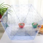 Lace Folding Dish Cover Mesh Cover Dish Dust-proof Printing Food Cover Fly-proof Cover Food Cover - Image 5