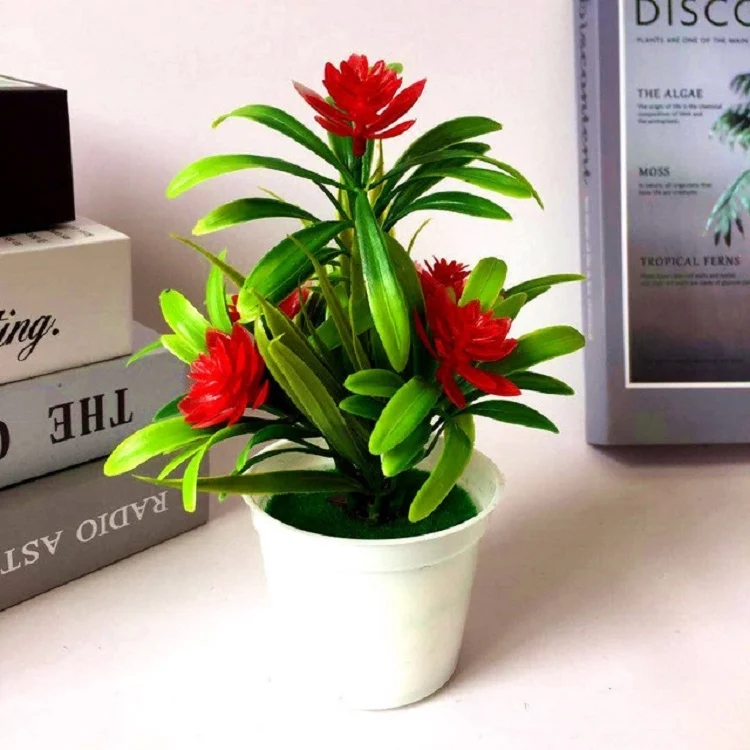 TBD0396701001A_1.webp 10 Pots Fake Potted Plant Simulation Bonsai Tabletop Decoration - Image 2