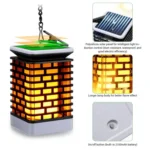 LED Solar Induction Landscape Light Flame Lamp Outdoor Waterproof Garden Lantern - Image 3