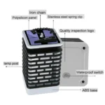 LED Solar Induction Landscape Light Flame Lamp Outdoor Waterproof Garden Lantern - Image 4