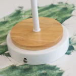 E27 LED Bedside Aisle Creative Personality Wooden Wall Lamp - Image 4