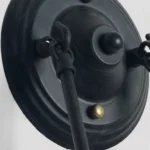 E27 LED Industrial Style Retro Hemp Rope Wrought Iron Wall Lamp - Image 6