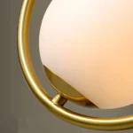 Restaurant Chandelier Single Head Creative Personality Simple Modern Copper Lamp - Image 3