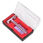 2 PCS Adjustable Safety Classic Stainless Steel Razor Men Safety Double Edge Blade Shaving - Image 5