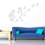 3D Musical Notes Acrylic Mirrors Wall Sticker Home Decor Living Room Wall Decoration Art DIY Wall Stickers - Image 4