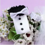 A Pair of Bride and Groom Dress Cups Decoration Wedding Supplies - Image 4