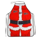 2 PCS Creative Christmas Restaurant Hotel Waiter Apron Decoration - Image 2